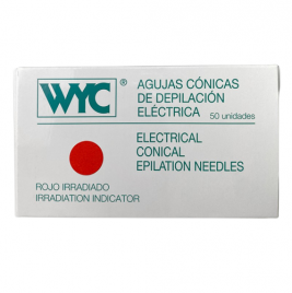 Иглы WYC для эл/эпиляции K2F (сталь) прямые, 50шт.