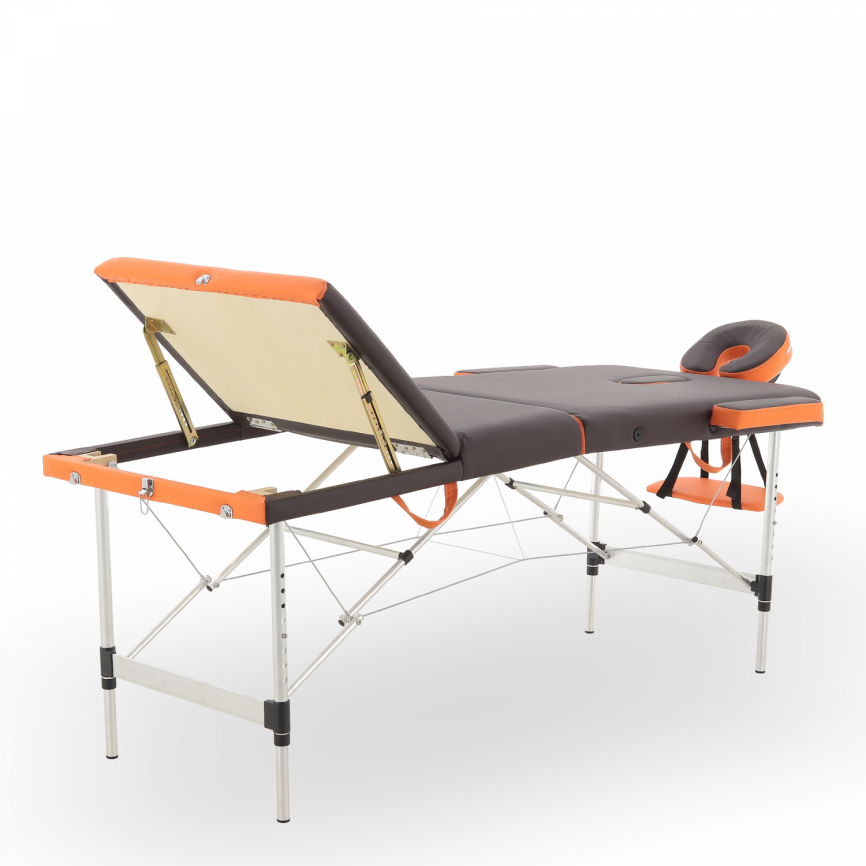 Массажный стол складной алюминиевый Med-Mos JFAL01A 3-х секционный фото 13