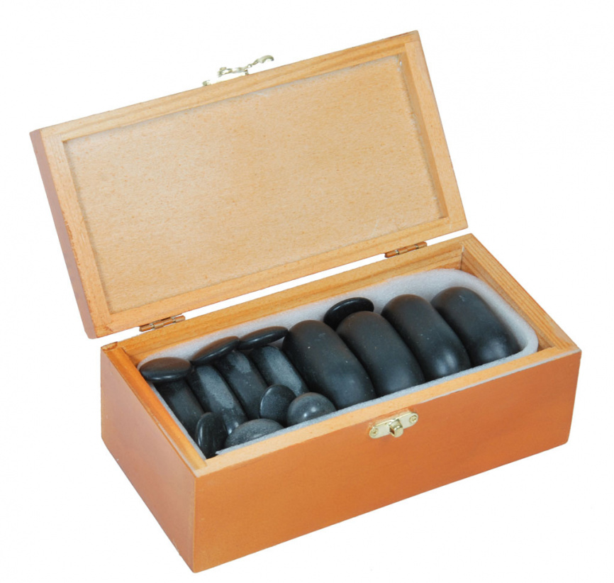 Камни для стоун терапии (базальт) Med-Mos НК-4Б 20 шт. фото 1