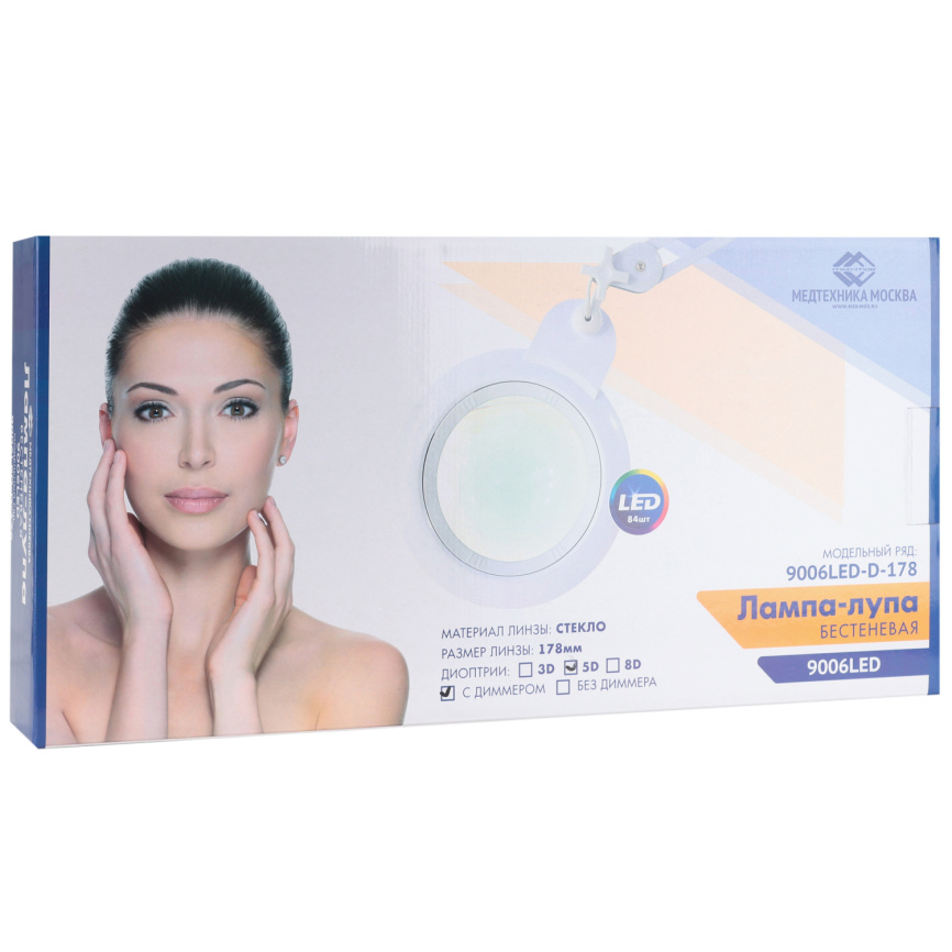 Лампа бестеневая с РУ (лампа-лупа) Med-Mos 9006LED (9006LED-D-178) фото 7