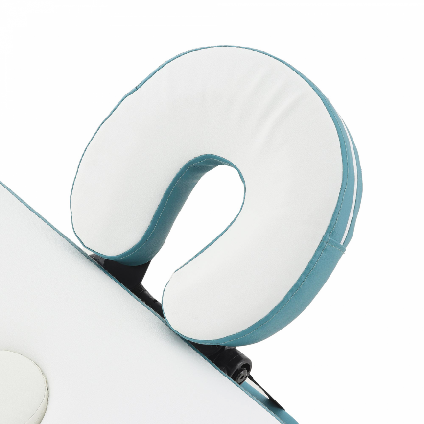 Массажный стол складной деревянный Med-Mos JF-AY01 3-х секционный (светлая рама) фото 13