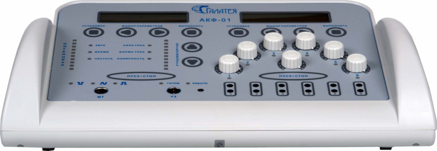 Профессиональный аппарат ультразвукового пилинга, микротоковой терапии и миостимуляции АКФ-01 фото 3