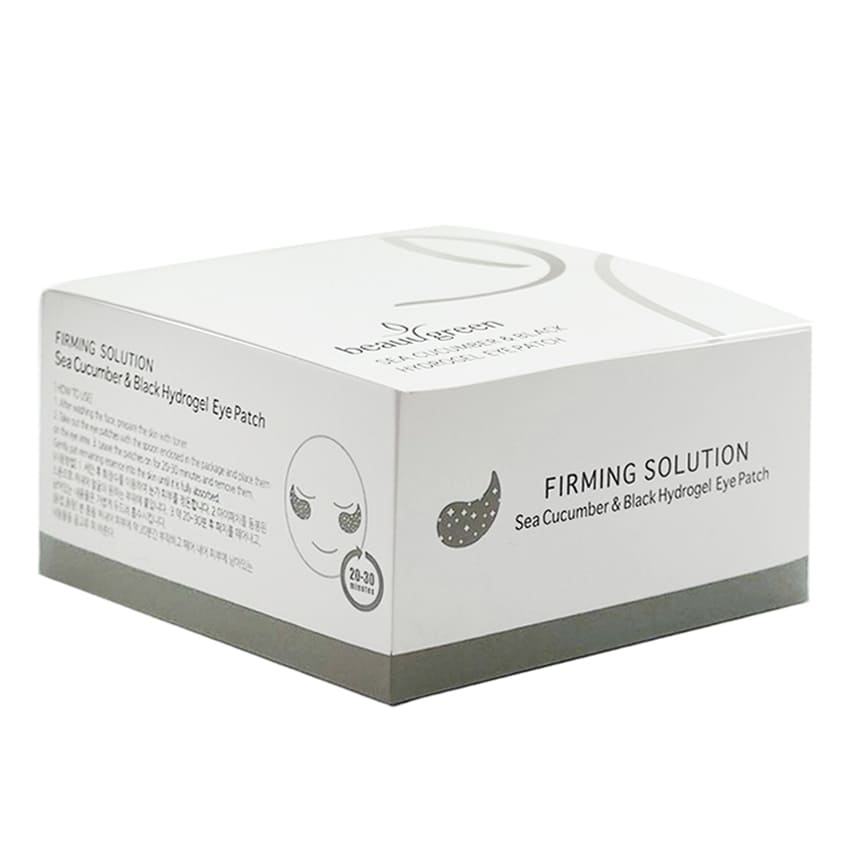 Патчи для глаз с экстрактом морского огурца и пудра черного жемчуга BeauuGreen 90г фото 3