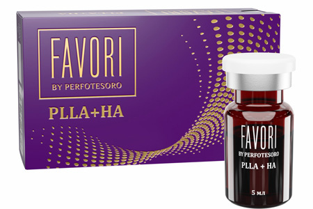 Гель косметический на основе гиалуроной кислоты PLLA+HA, 5,0 мл торговая марка FAVORI фото 1