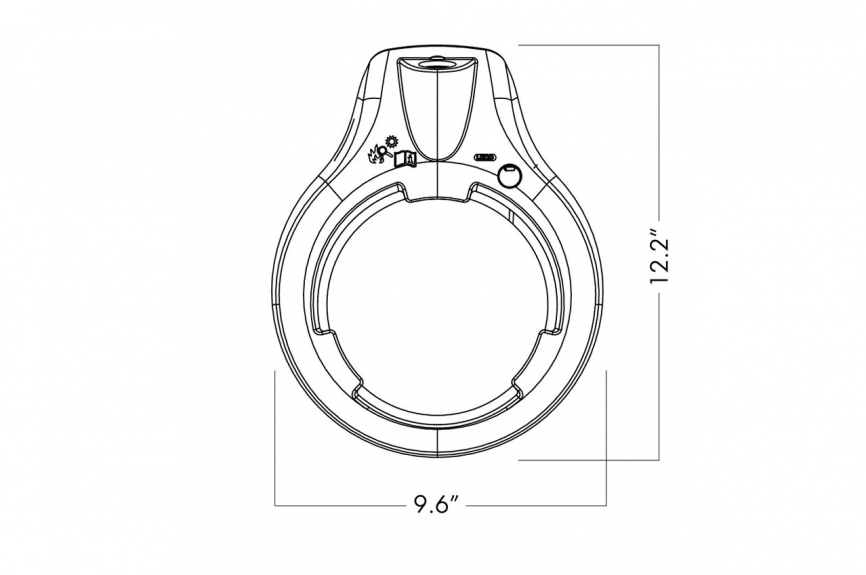 Лупа Circus со светодиодной подсветкой Circus Led- 3,5 диоптрии фото 13